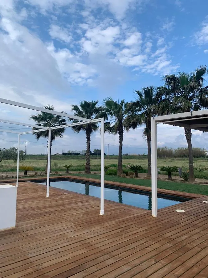 Villa Mas Mimosa, Chalet Entre Arrozales En El Delta Del Ebro à Sant Jaume d'Enveja Espagne